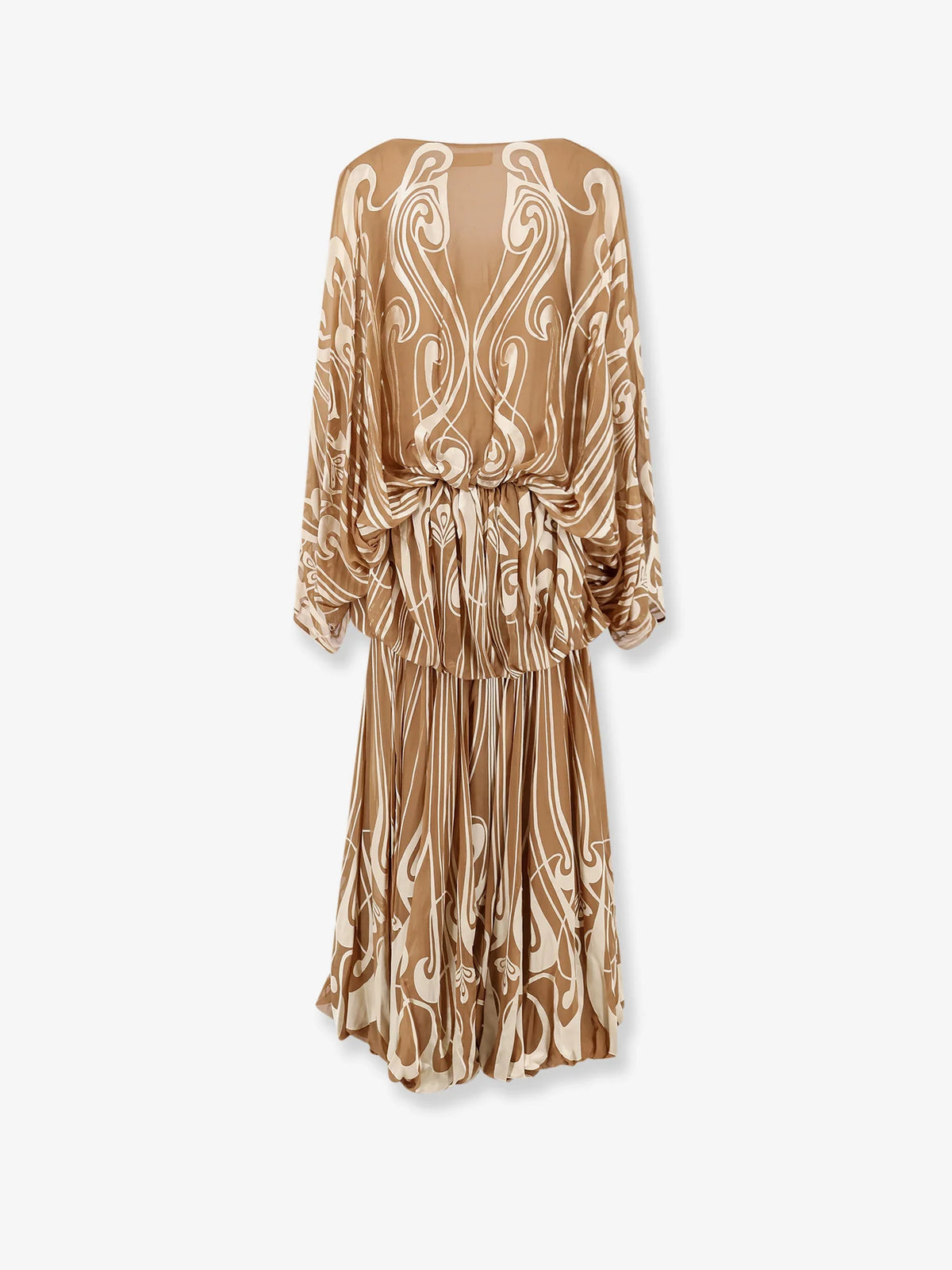 ZIMMERMANN - Momentum Burnout Bubble Gown silk dress