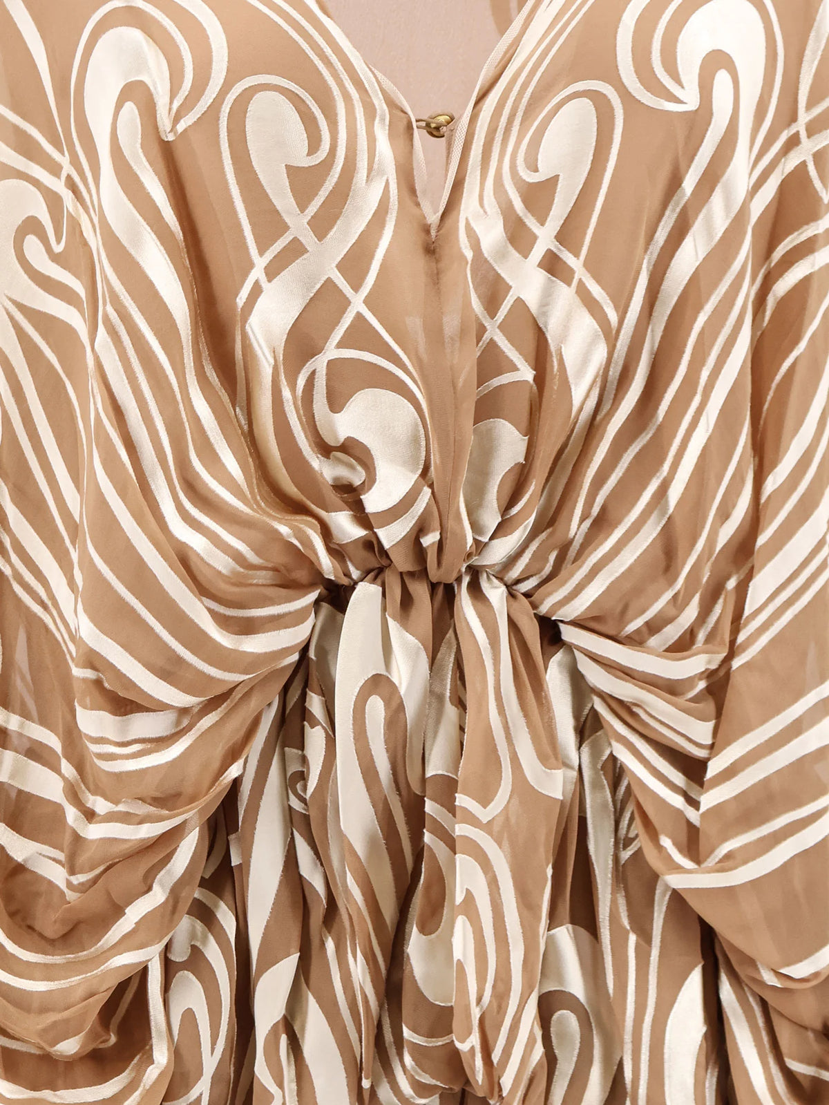ZIMMERMANN - Momentum Burnout Bubble Gown silk dress