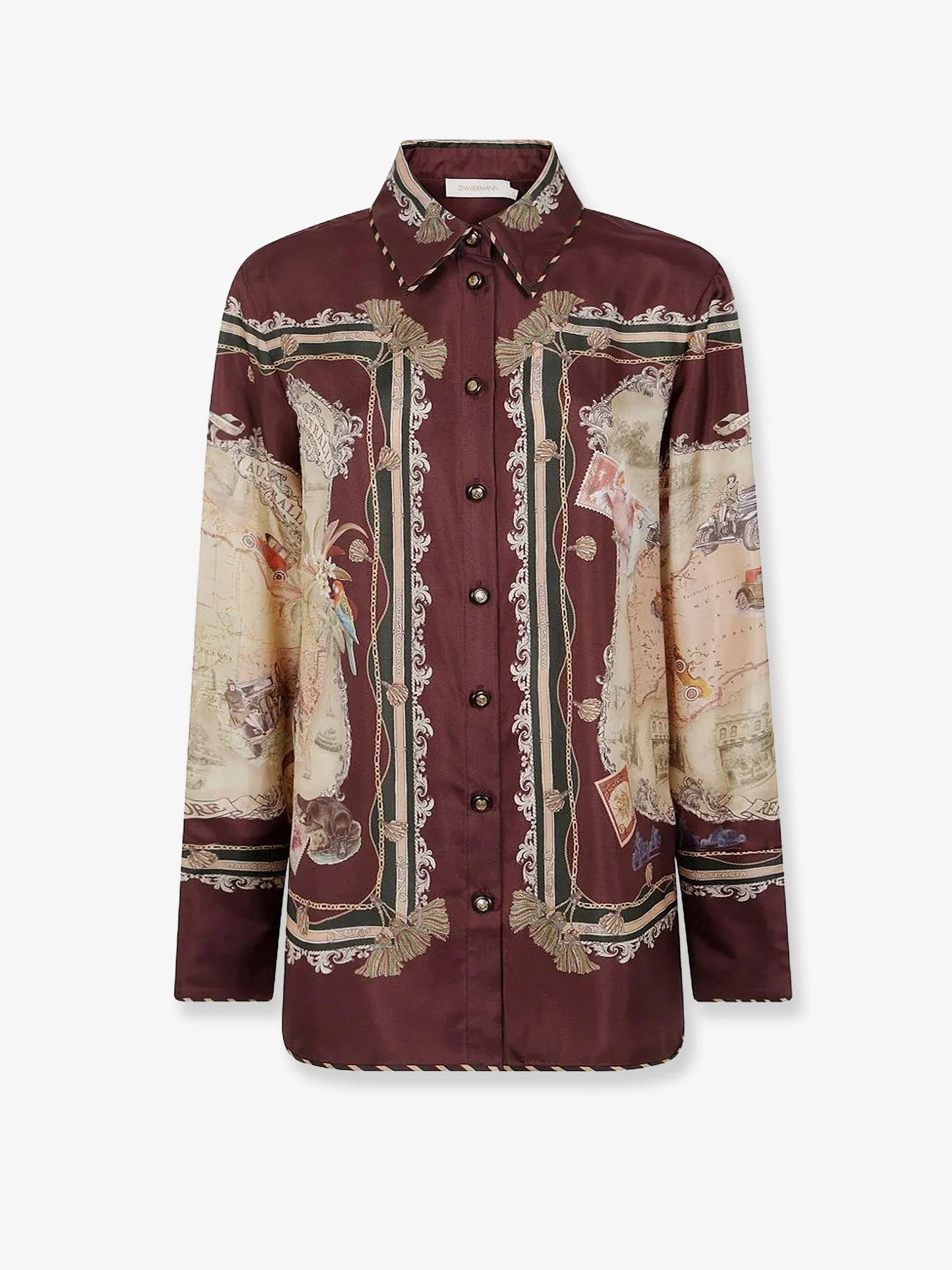 ZIMMERMANN - Valiant Silk Twill Shirt