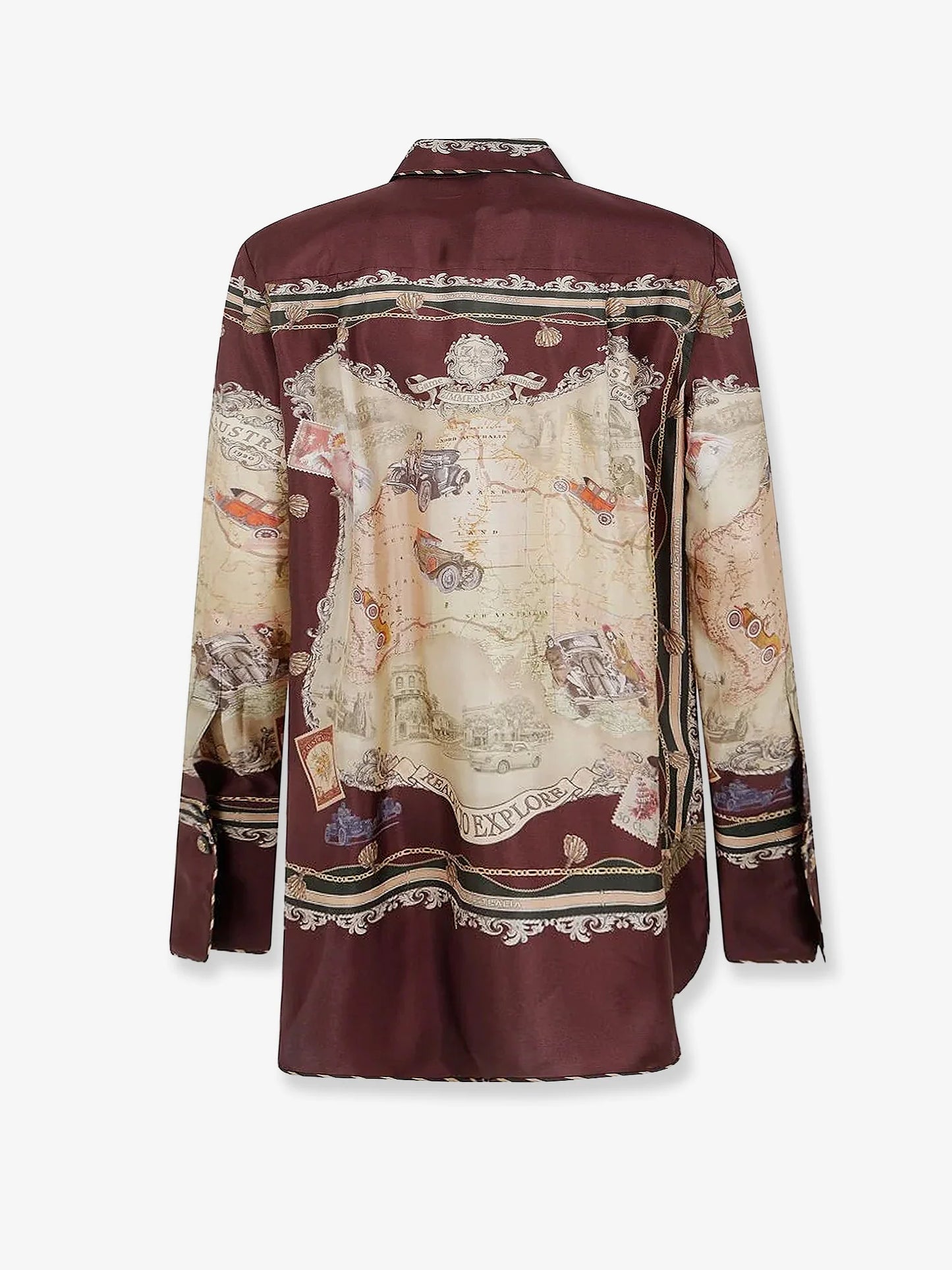 ZIMMERMANN - Valiant Silk Twill Shirt