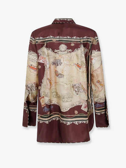 ZIMMERMANN - Valiant Silk Twill Shirt
