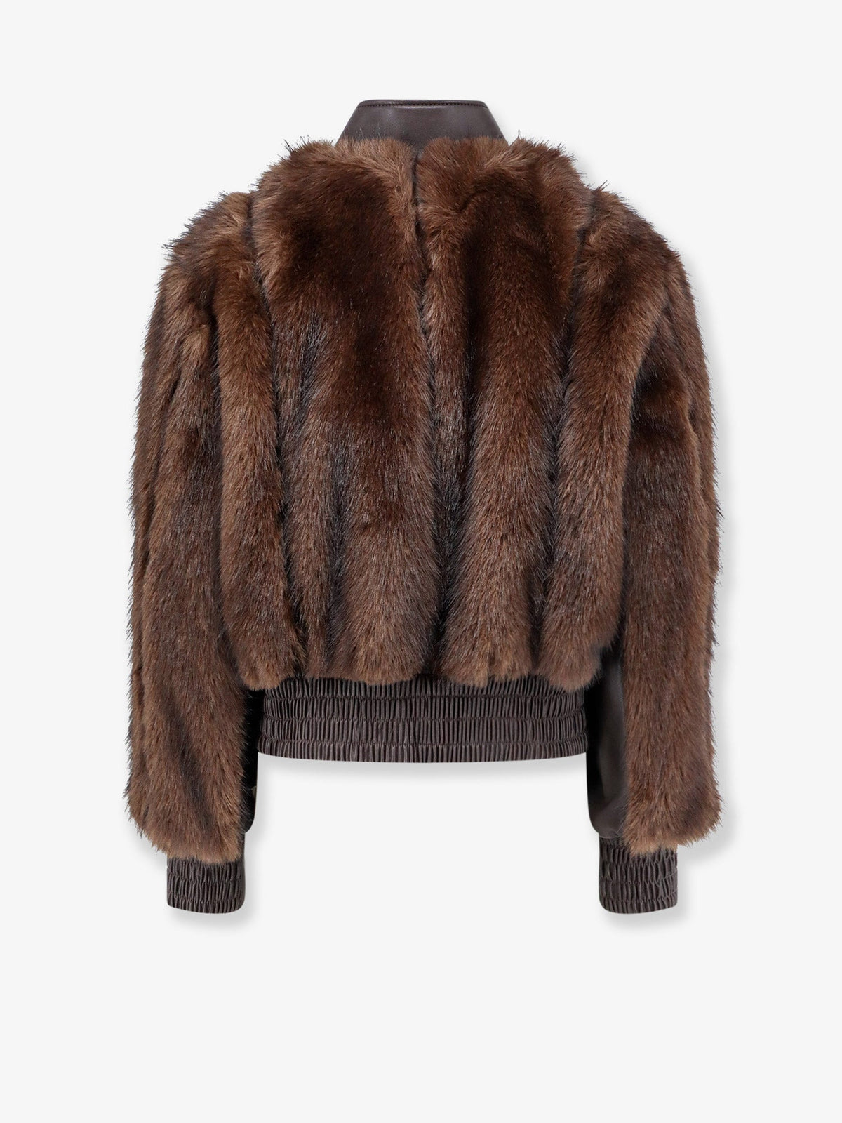 Zimmermann Valiant Faux Fur Jacket - Brown