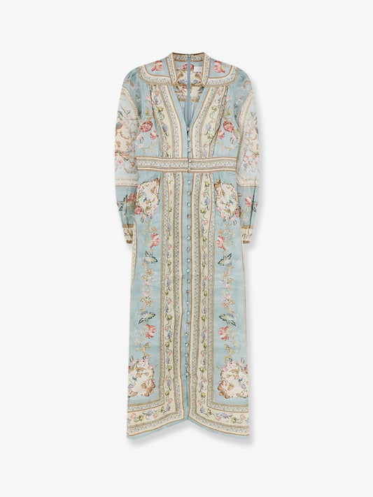 Zimmermann Roselight Linen Dress