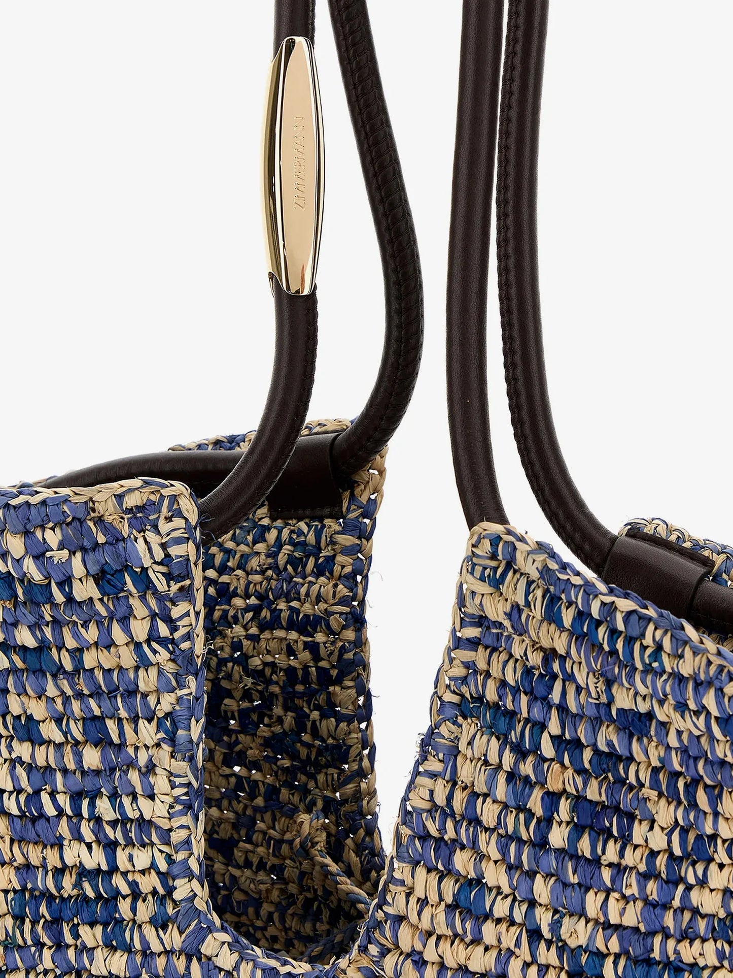 ZIMMERMANN - Goldentime raffia shoulder bag