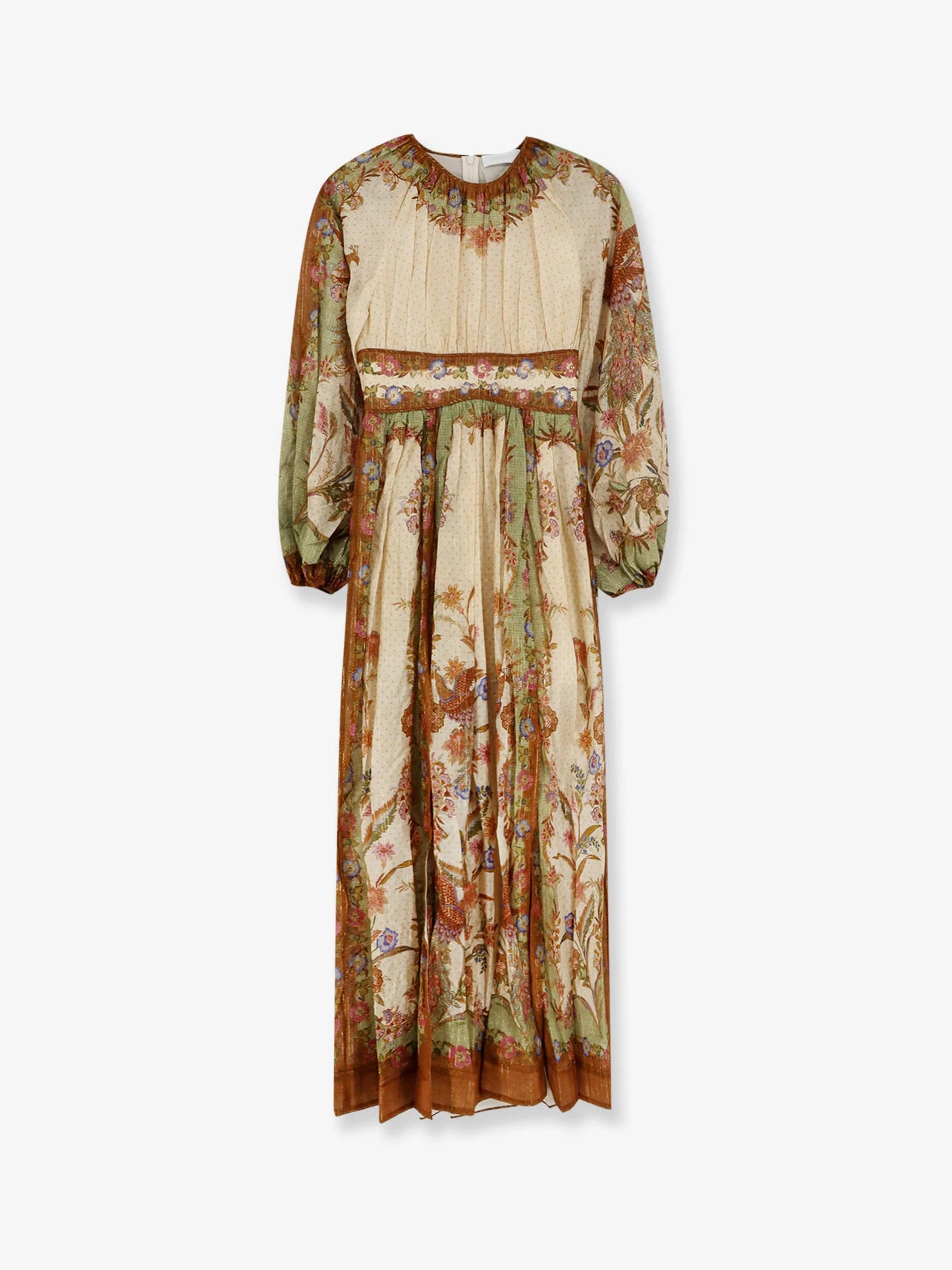 ZIMMERMANN - Indra cotton and silk dress