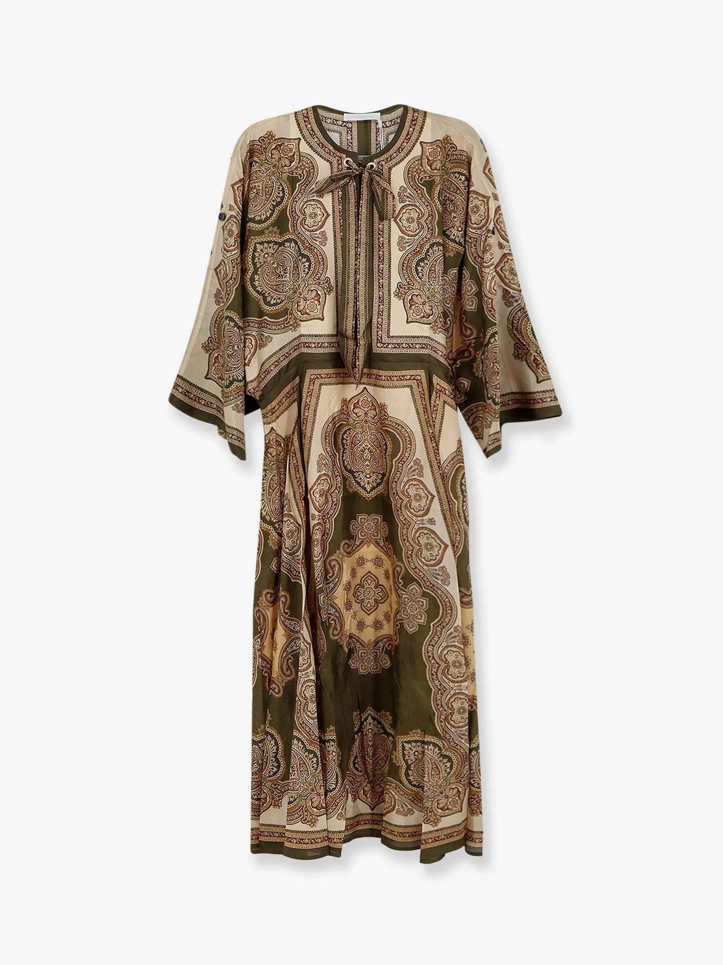Zimmermann Mahon Silk Tunic Dress