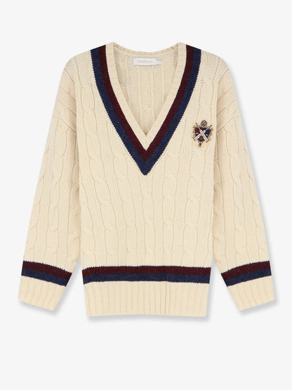 ZIMMERMANN - Valiant Cable Knit Wool Sweater