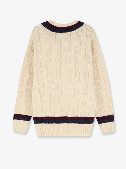 Zimmermann Valiant Cable Knit Wool Sweater - Natural