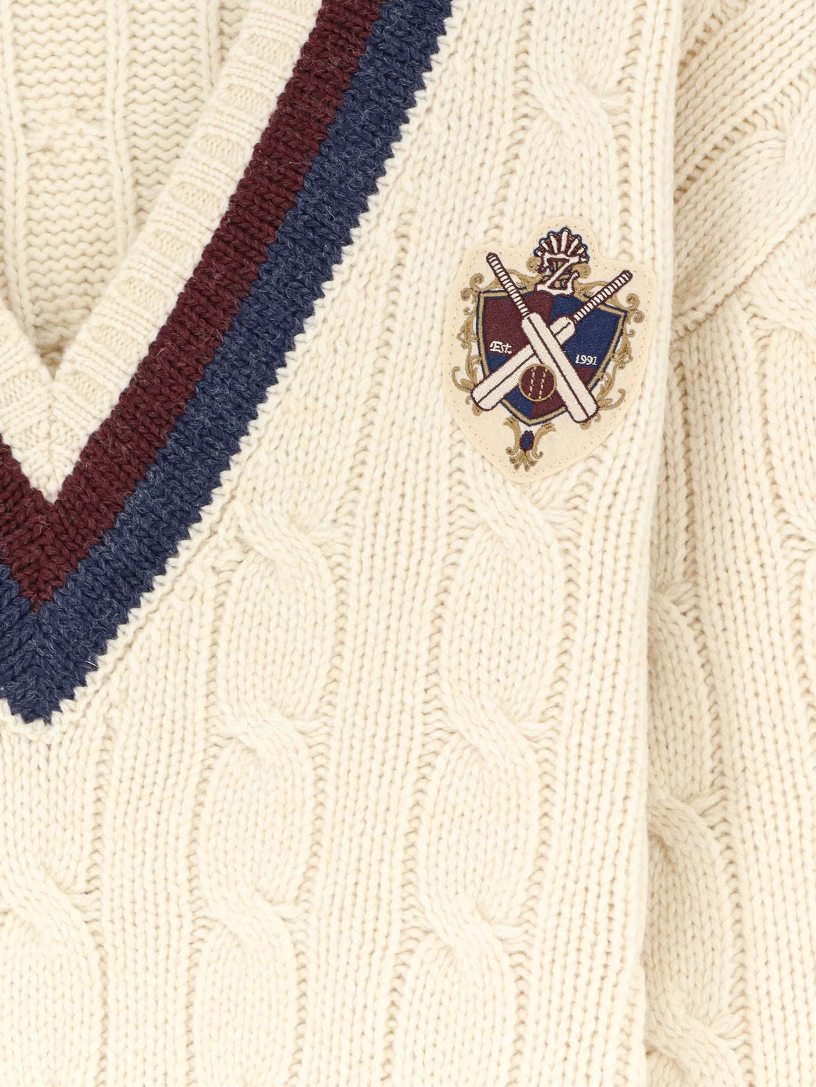 ZIMMERMANN - Valiant Cable Knit Wool Sweater