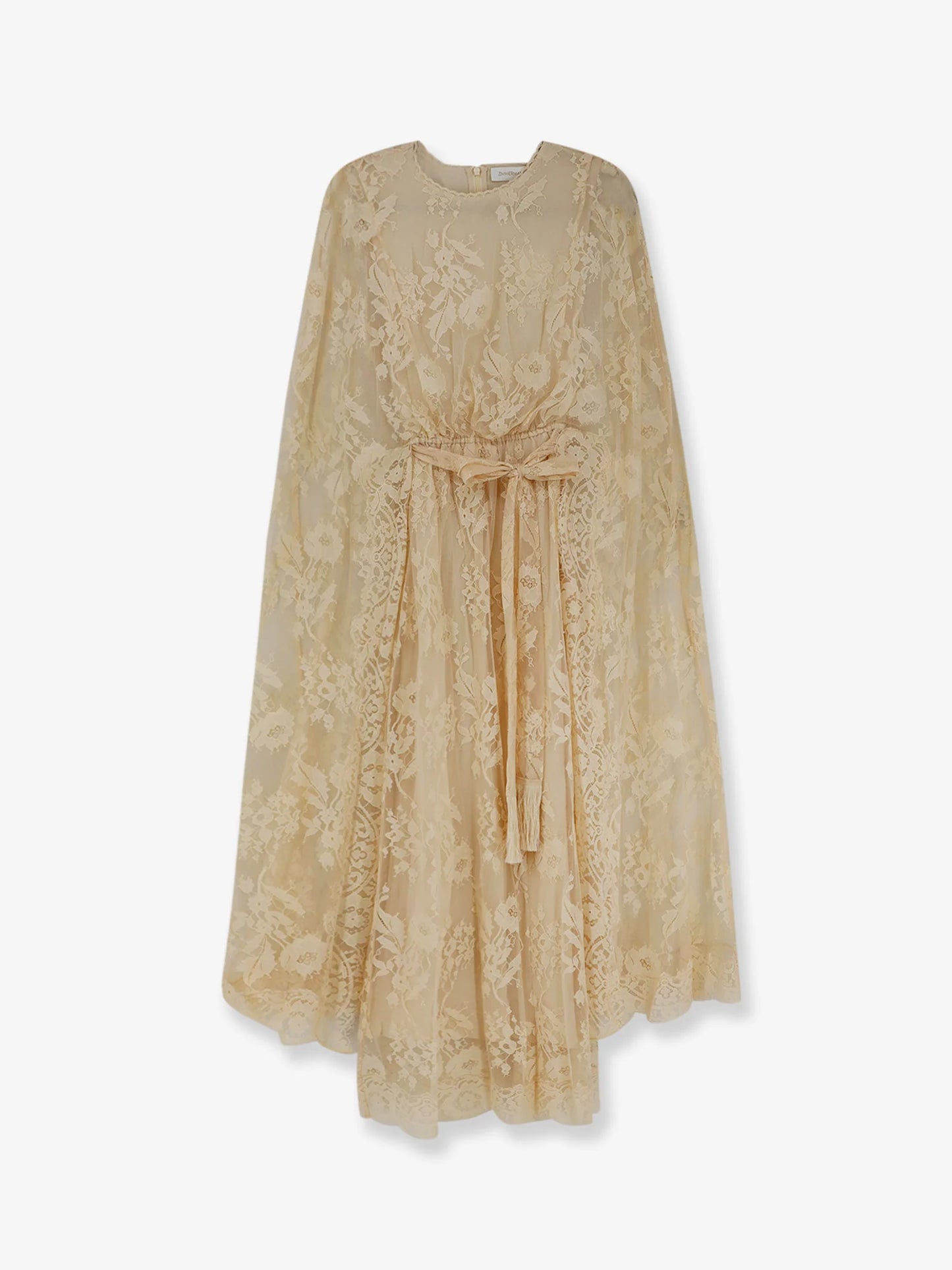 ZIMMERMANN - Valiant Lace Caped Maxi Dress