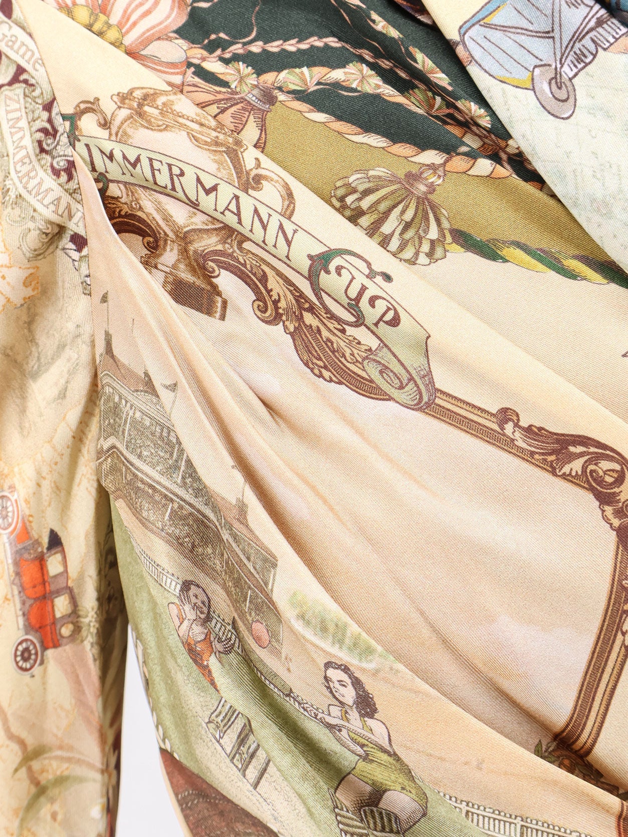 ZIMMERMANN - Valiant Draped Scarf Top