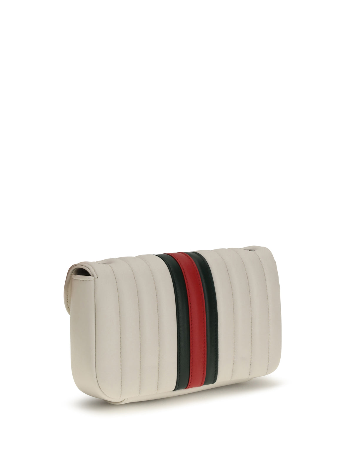 Gucci Small Jetset GG Marmont Shoulder Bag - Marm.Wh/Gree/Cl.R