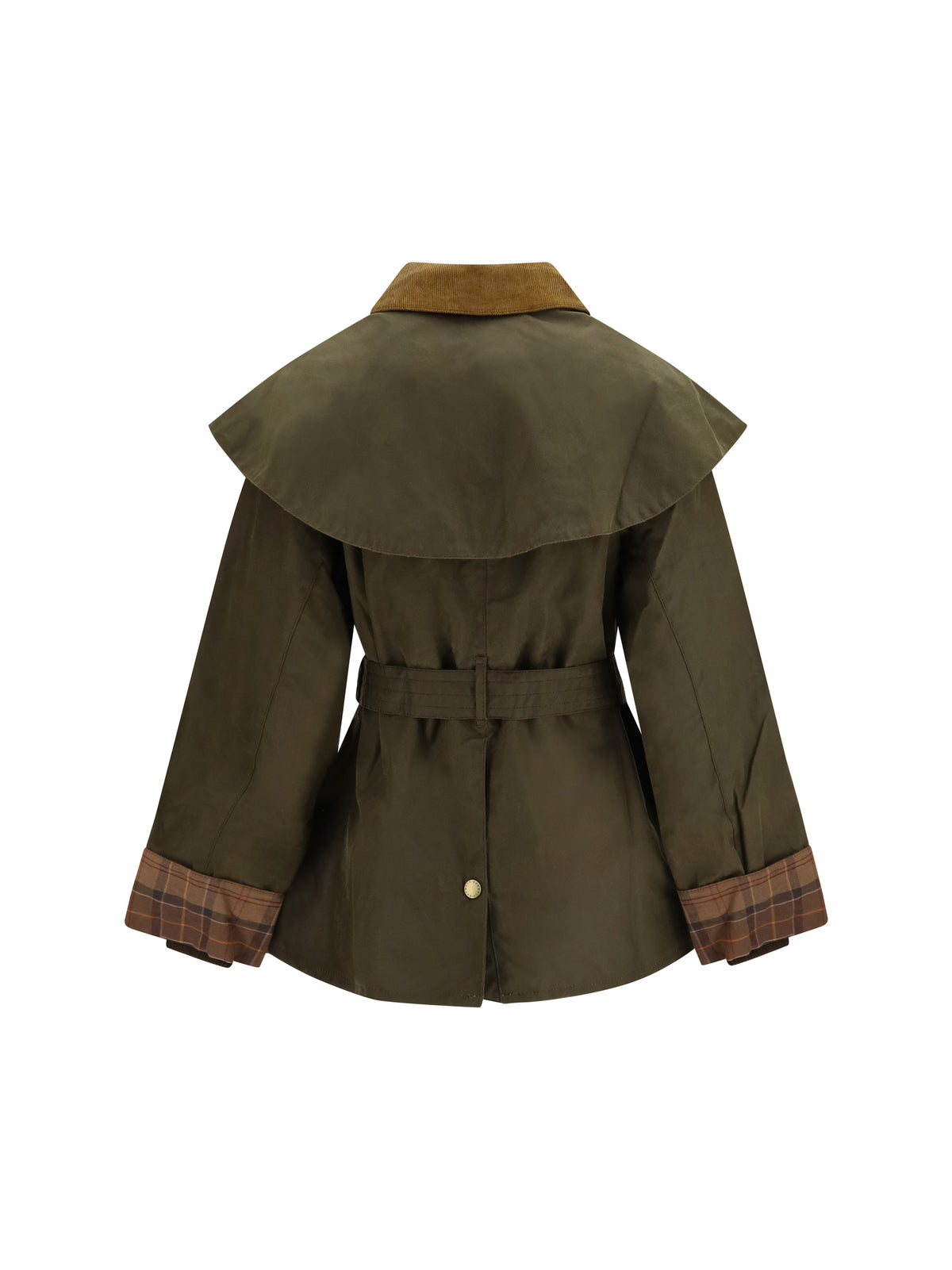 Barbour Lucrezia waxed Jacket - Beech