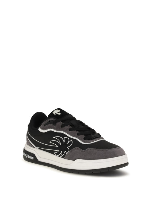 Palm Angels Palm Sneakers with suede details - Black-Grey