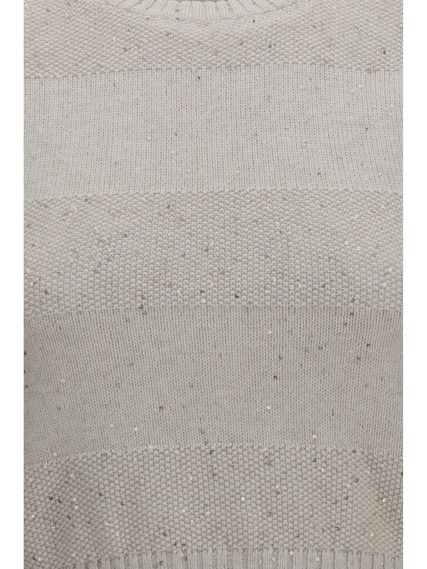BRUNELLO CUCINELLI Knit and sequin Vest