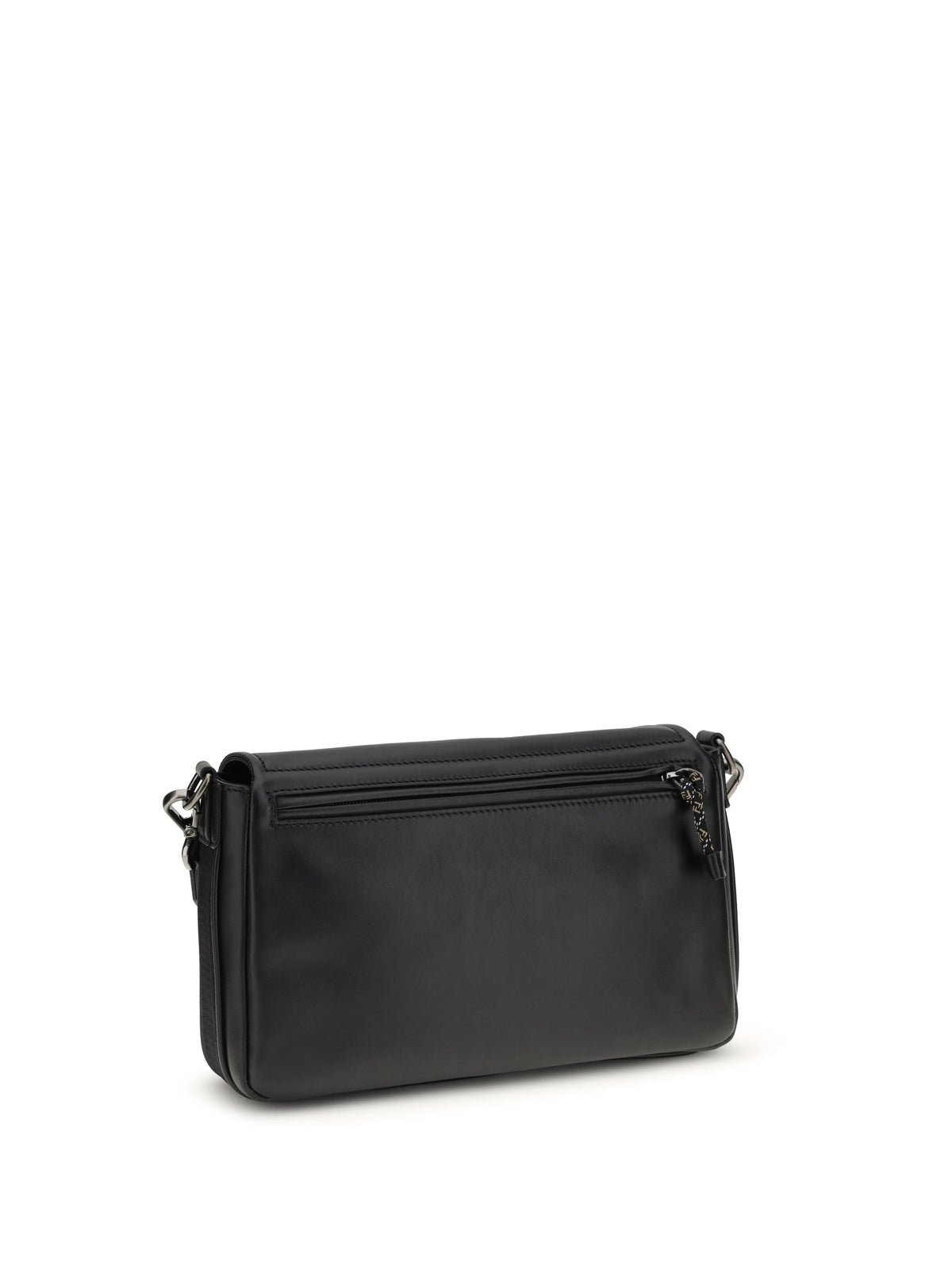 Fendi Flux Messenger Shoulder Bag - Nero+Rut.Ubl.Sat