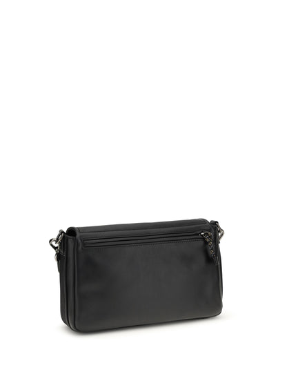 Fendi Flux Messenger Shoulder Bag - Nero+Rut.Ubl.Sat
