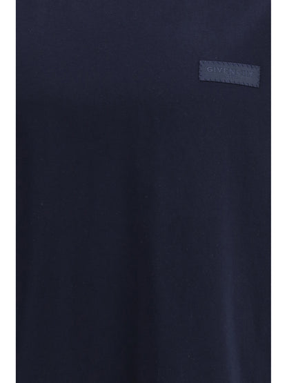 GIVENCHY Cotton T-Shirt with logo patch