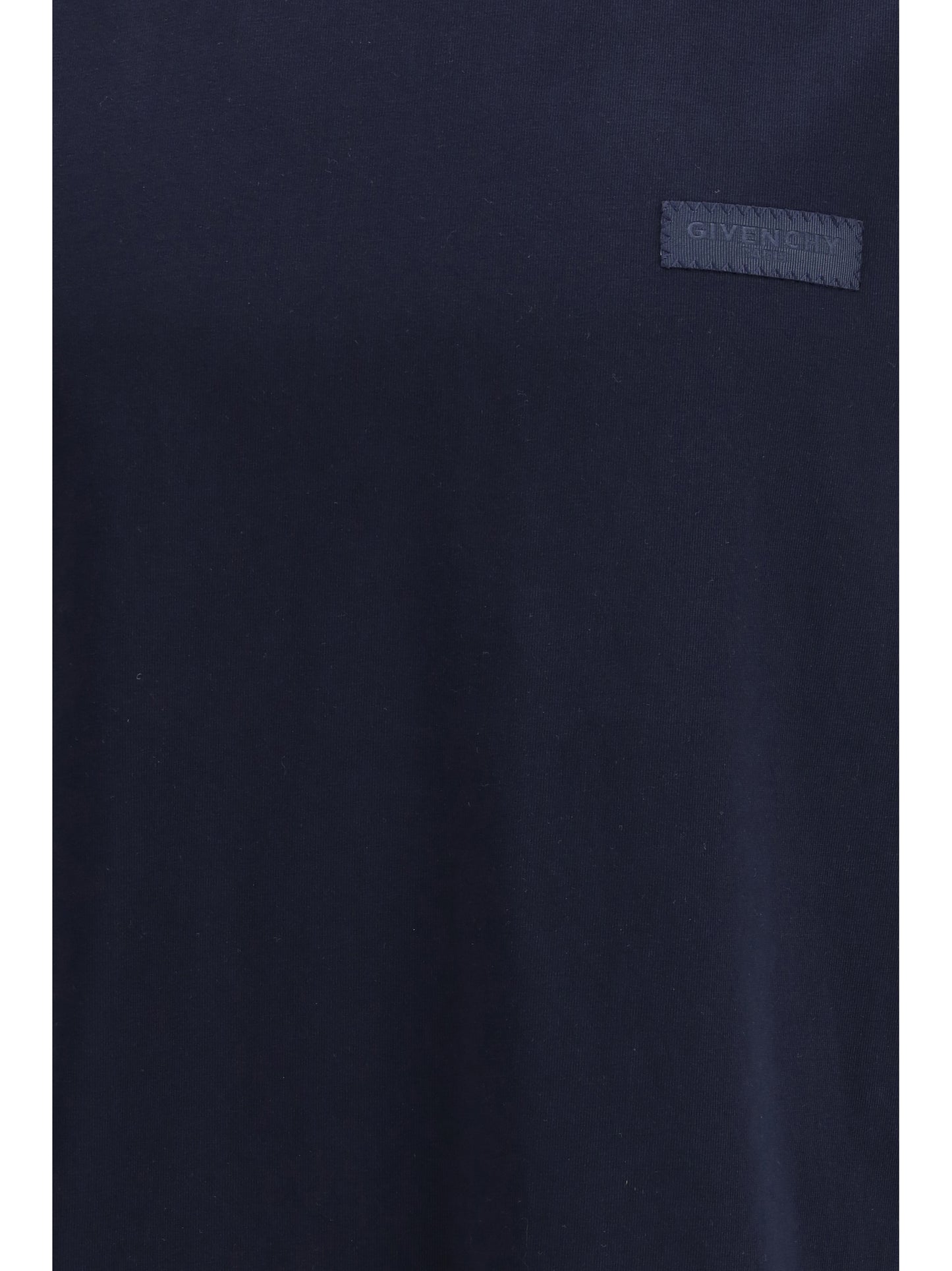 GIVENCHY Cotton T-Shirt with logo patch