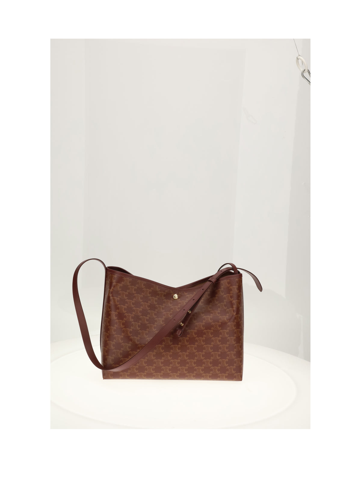 Celine SOFT SHOPPER - Burgundy/Tan