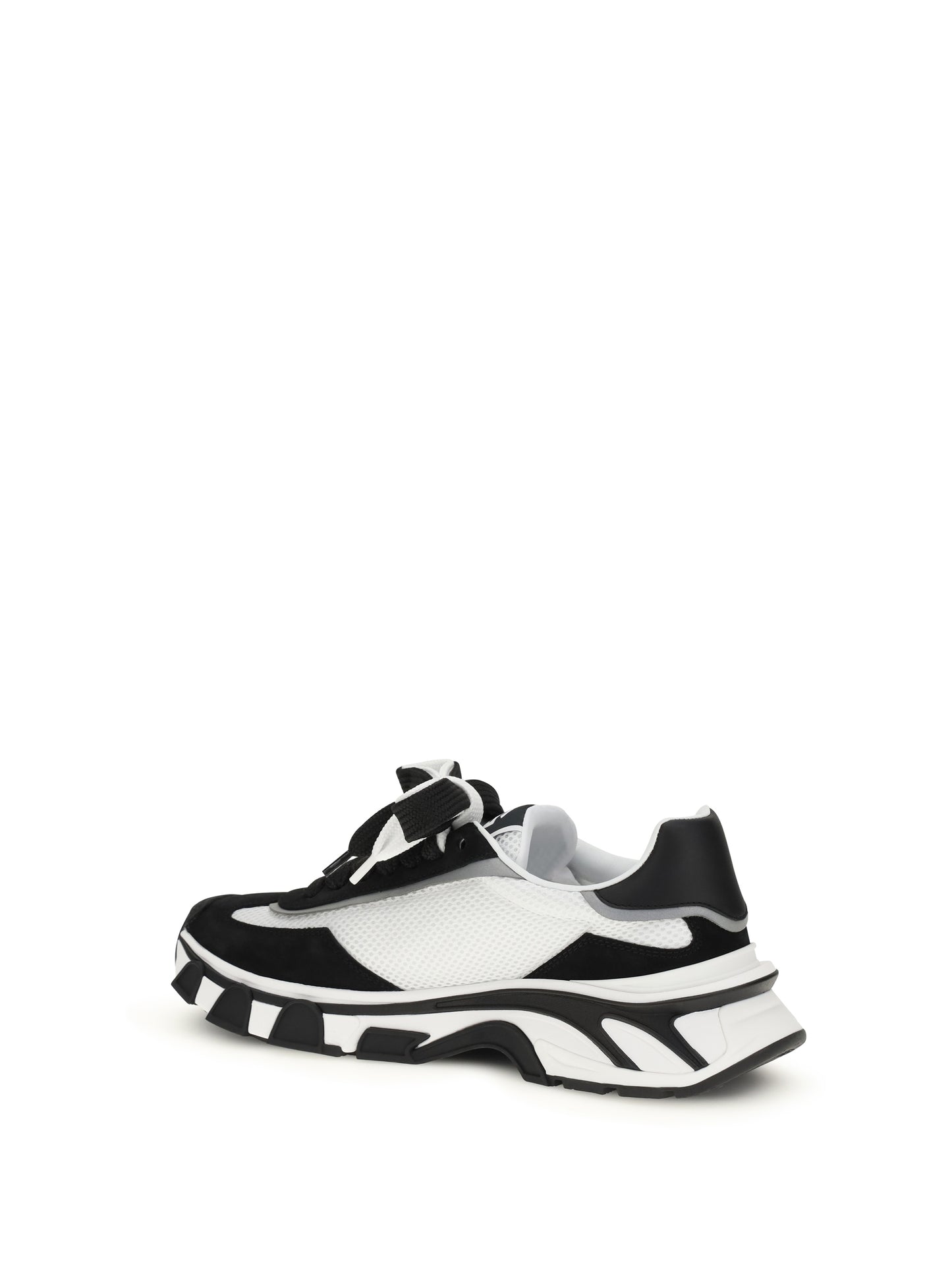 DOLCE & GABBANA Leather and mesh Sneakers