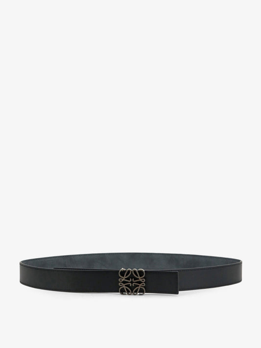 Loewe Anagram suede belt - Smooth Calf