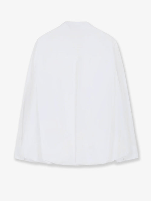 Loewe Cotton shirt with ruffle - White