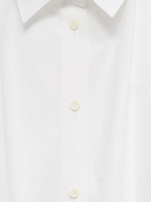 Loewe Cotton shirt with ruffle - White
