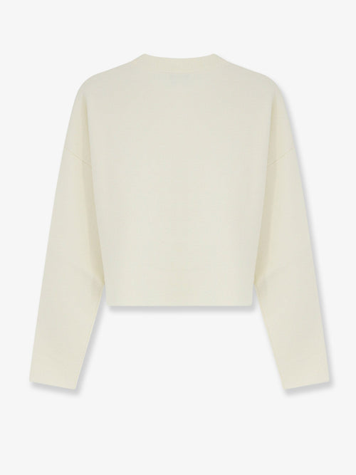 Loewe Wool blend crewneck sweater - White