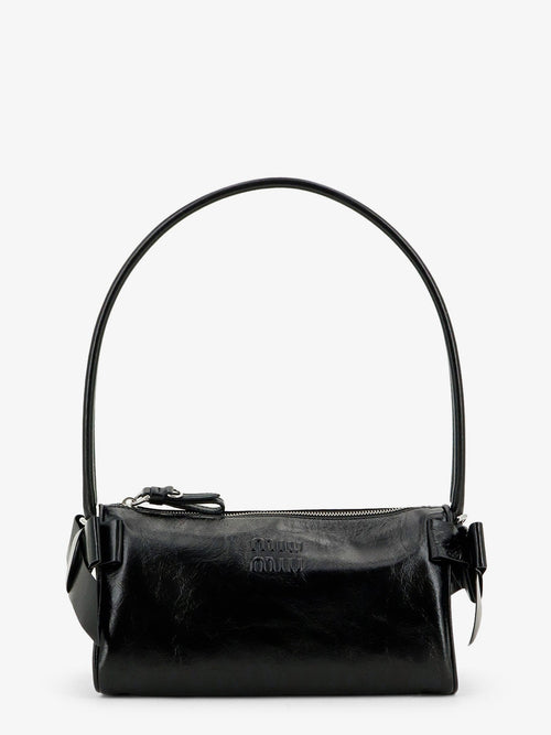 Miu Miu Leather shoulder bag - Black