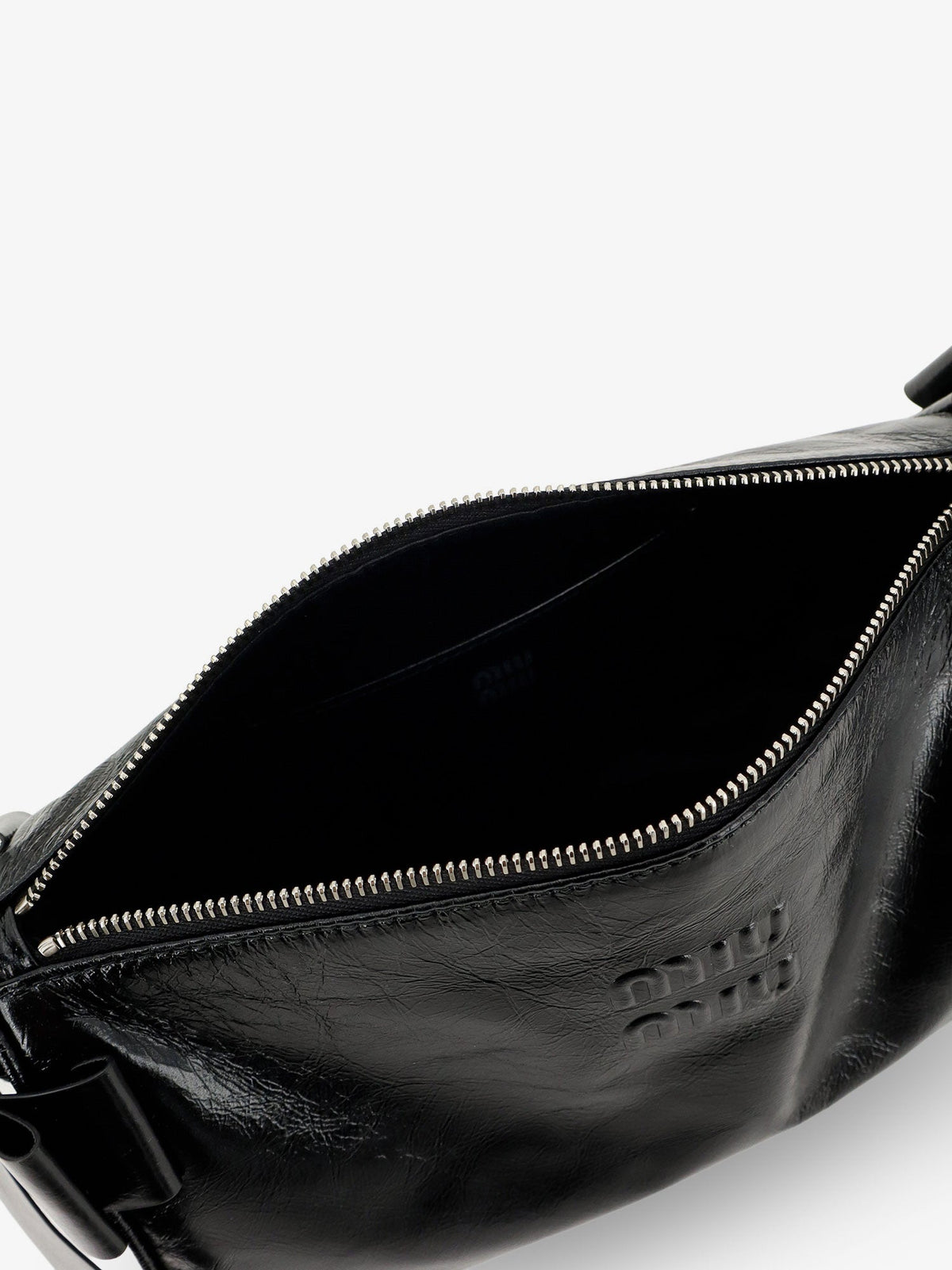 Miu Miu Leather shoulder bag - Black
