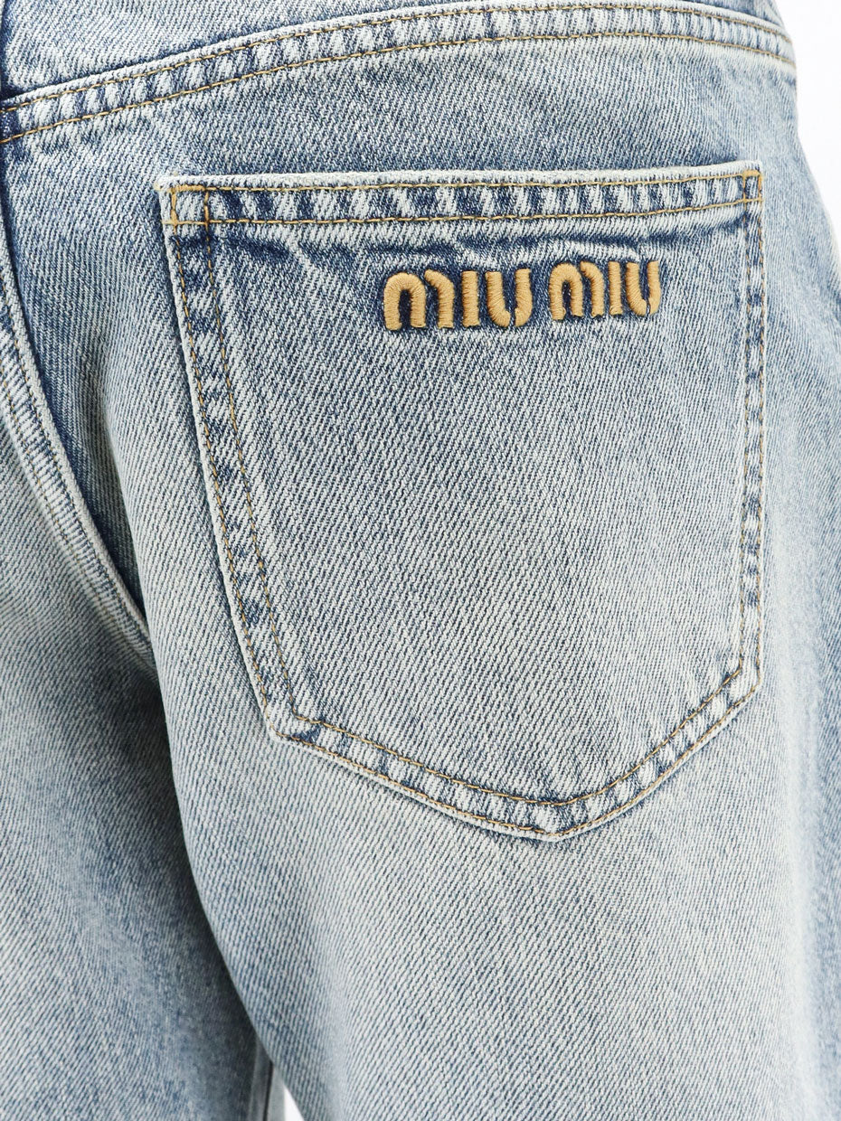 Miu Miu Denim blue jeans - Light Blue