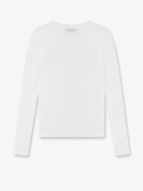 Miu Miu Cotton T-Shirt - White