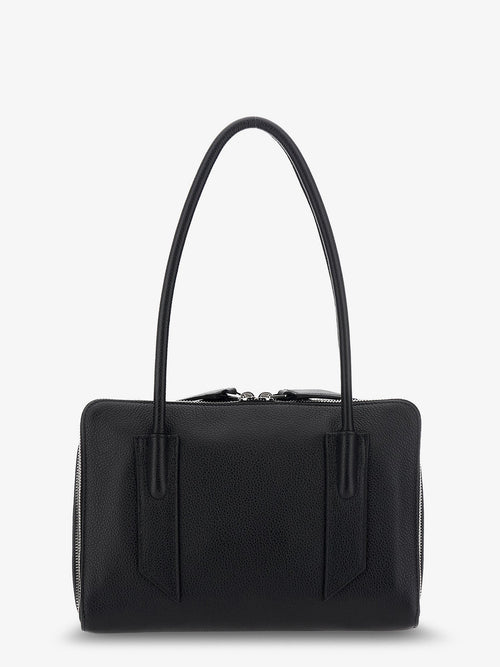 The Attico L'altra Di Milano leather shoulder bag - Black