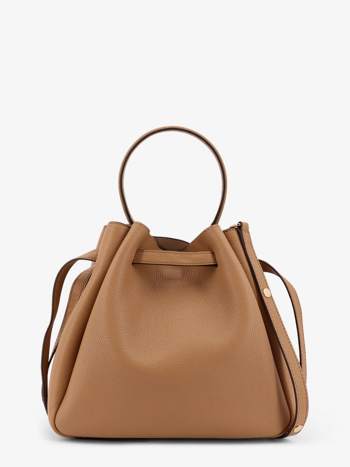 Tory Burch Romy leather bucket bag - Tiramisu