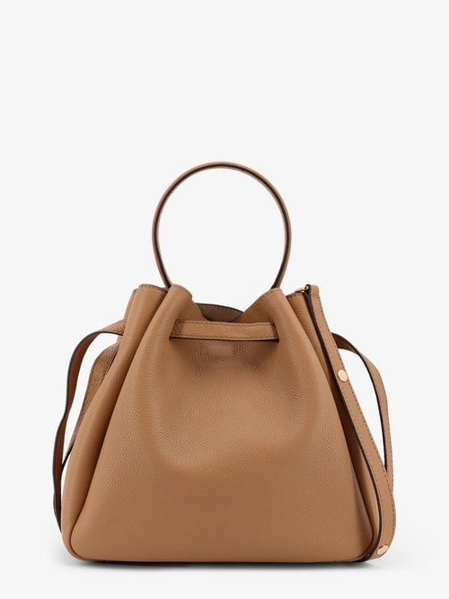 Tory Burch Romy leather bucket bag - Tiramisu
