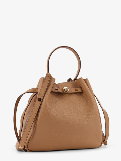 Tory Burch Romy leather bucket bag - Tiramisu