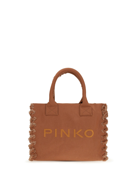 PINKO Canvas Tote Bag