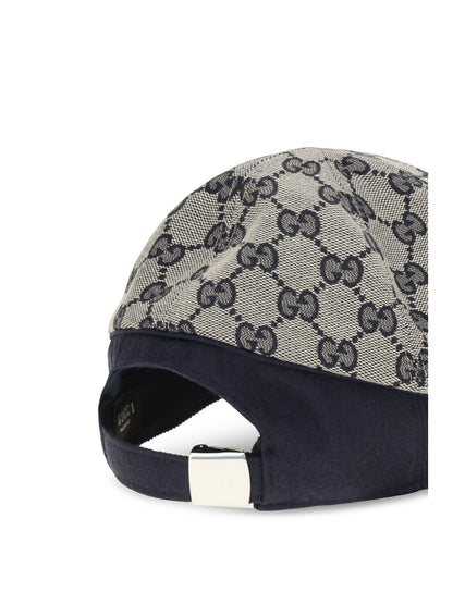 Gucci GG cotton fabric Baseball Hat - Mid.Night Bl/Blue