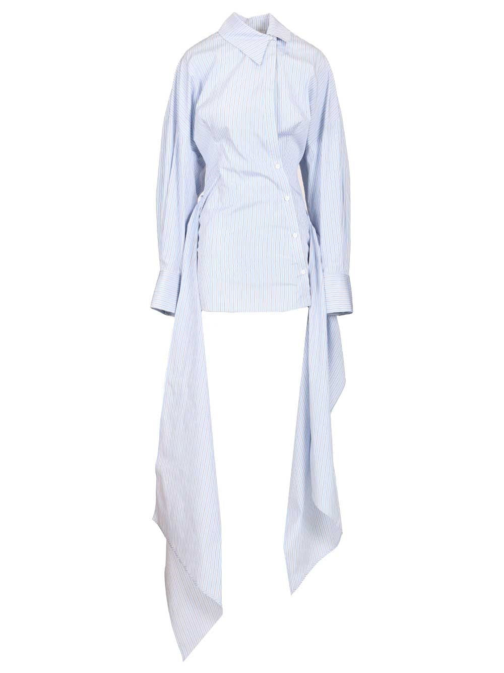 The Attico Mini Dress - Sky Blue