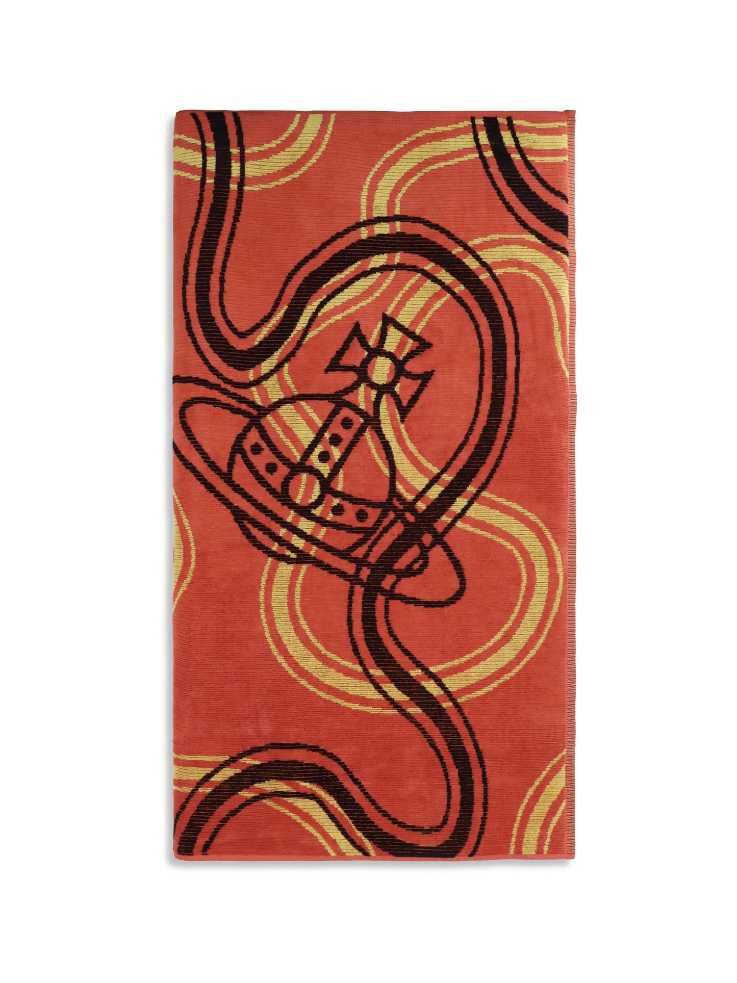 VIVIENNE WESTWOOD Cotton beach Towel