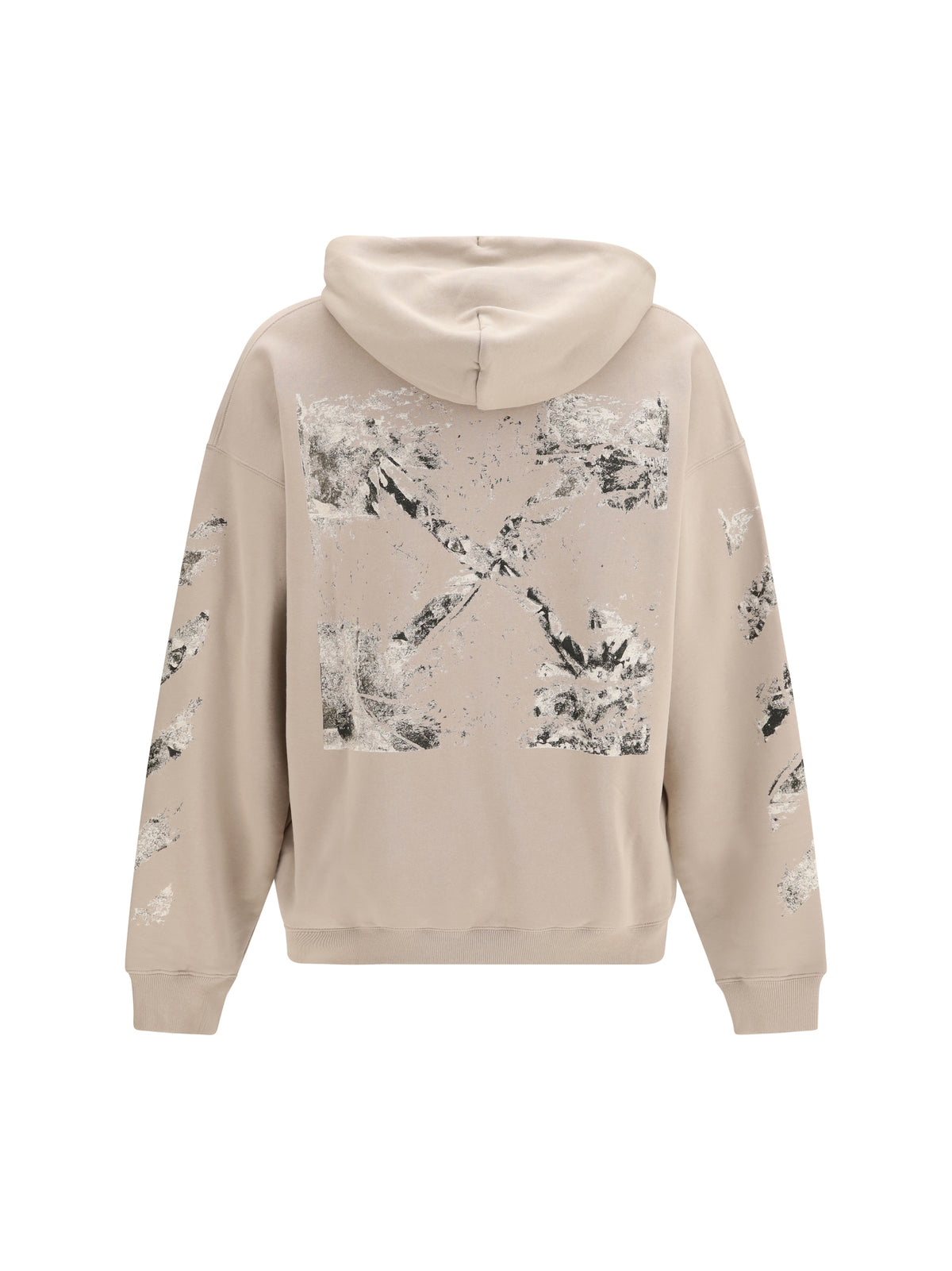 Off-White Spray Arrow Hoodie - String