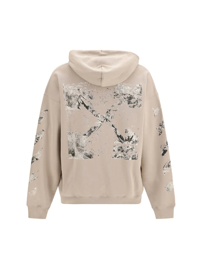 Off-White Spray Arrow Hoodie - String