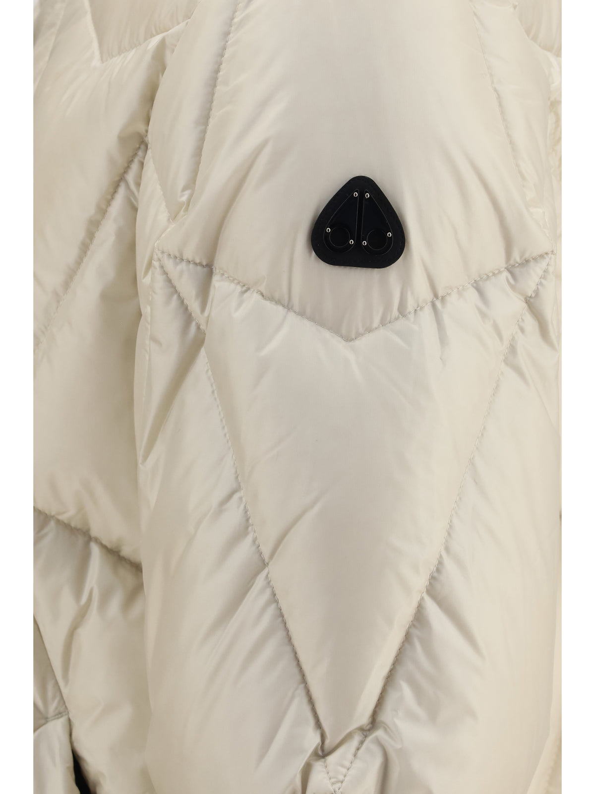 Moose Knuckles Quilted Iceberg Puffer Jacket - Alabaster