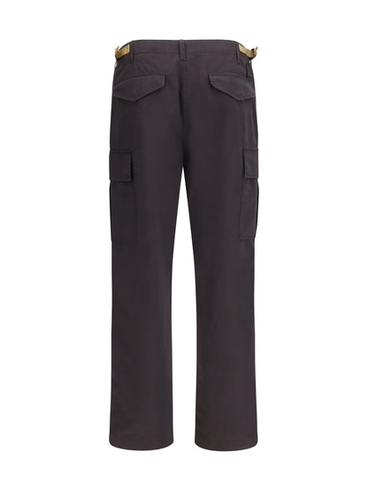 Burberry Cotton Cargo Pants - Chocolate Brown