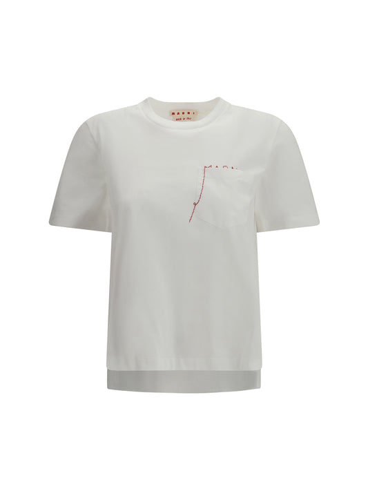 MARNI Embroidered logo T-Shirt