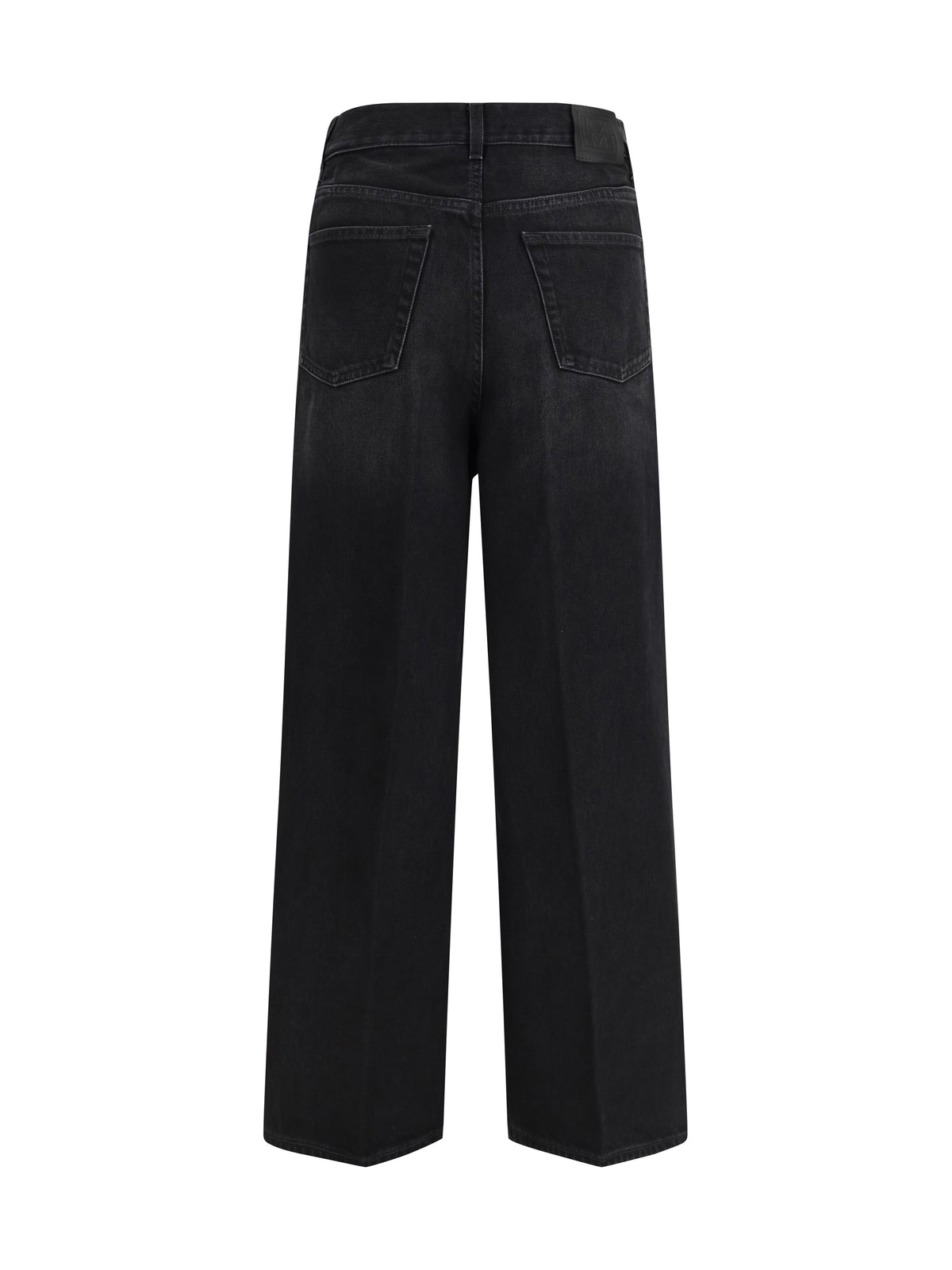 Toteme Wide-leg Jeans - Faded Black