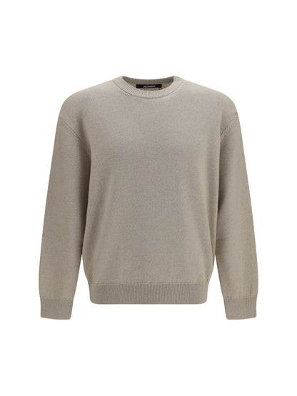 Jacquemus La Maille Moulin Sweater - Light Beige