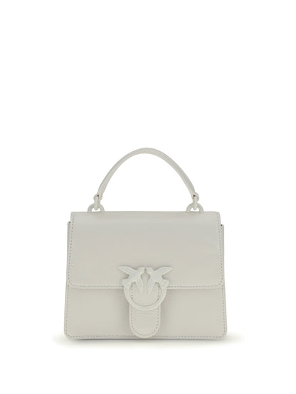 PINKO Shiny leather Love One Top mini Handbag