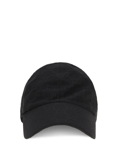 Gucci Skylar Base jersey Baseball Cap - Black